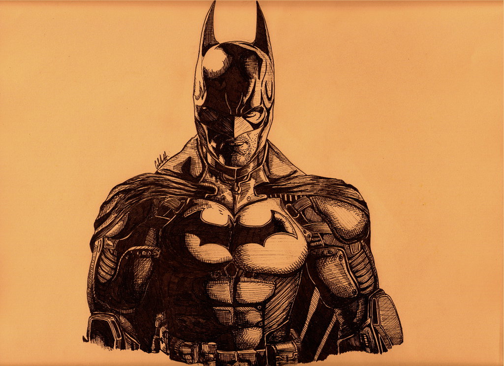 Batman Arkham Origins Drawing Pictures