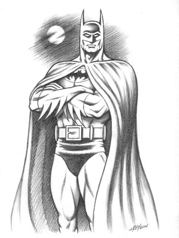Batman Drawing Best