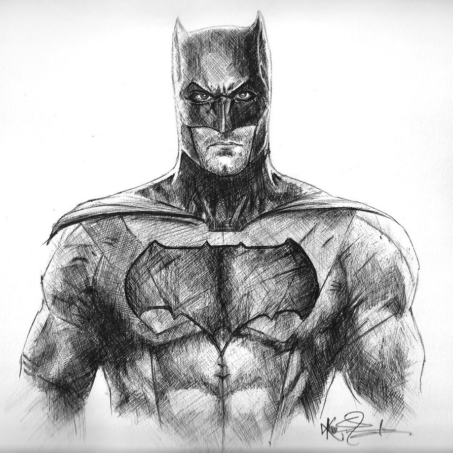 Batman Drawing Pic