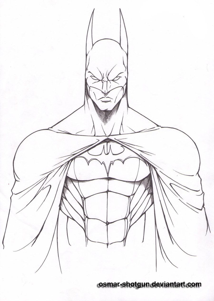 Batman Drawing Pics  Drawing Skill
