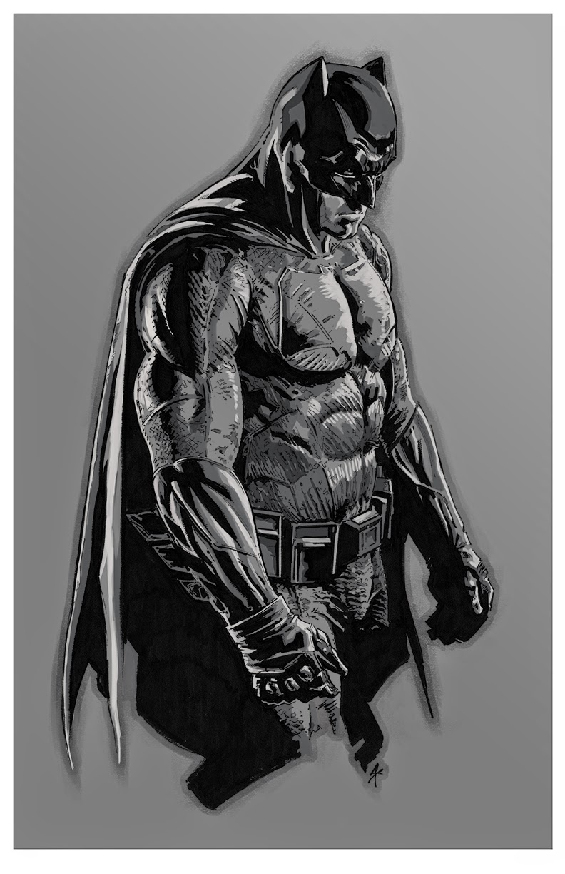 Batman V Superman Dawn Justice Drawing Pic
