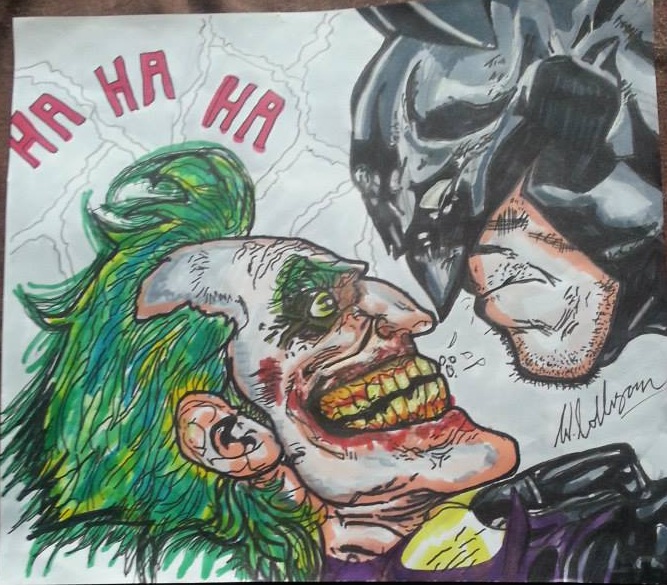 Batman Vs Joker Drawing Creative Art