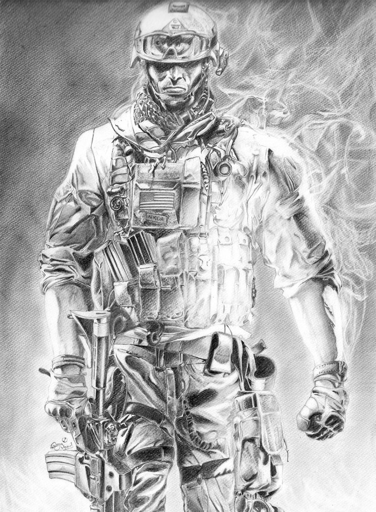 Battlefield Drawing Sketch