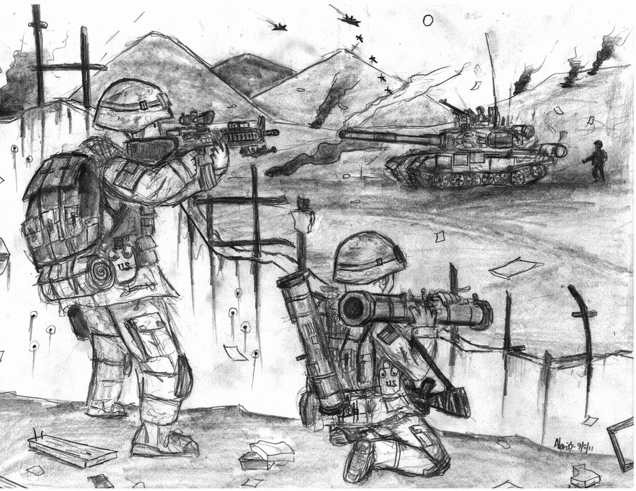 Battlefield Drawing