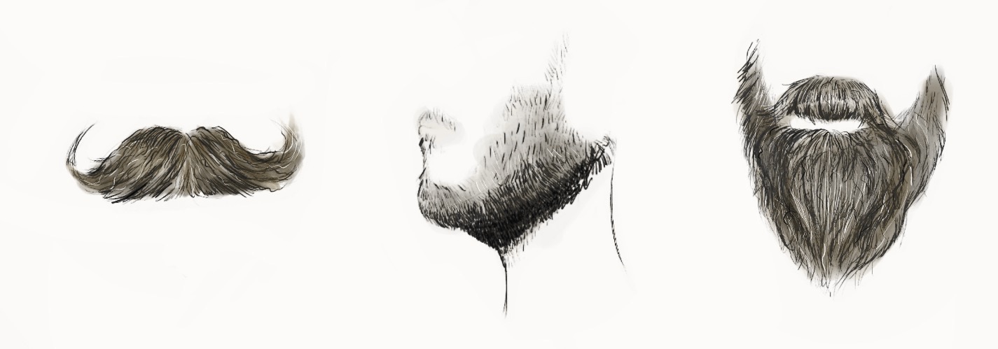 Beard Drawing Creative Art