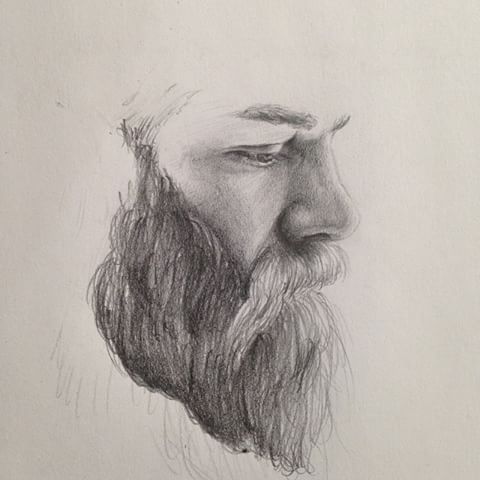Beard Drawing  How To Draw A Beard Step By Step