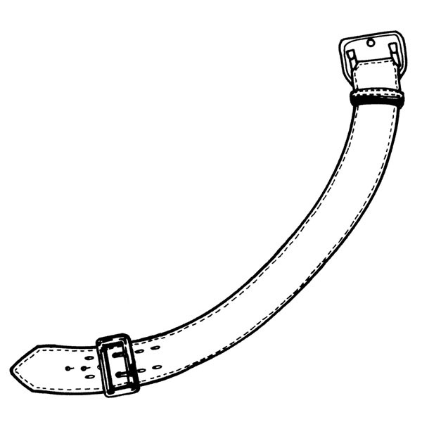 W0000581 - Workhorse W-series Chassis 8.1l Drive Belt - Workhorse Parts