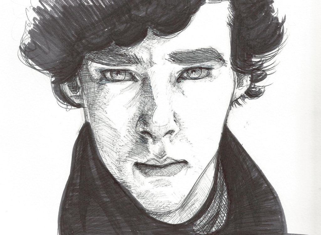 Benedict Cumberbatch Drawing Amazing