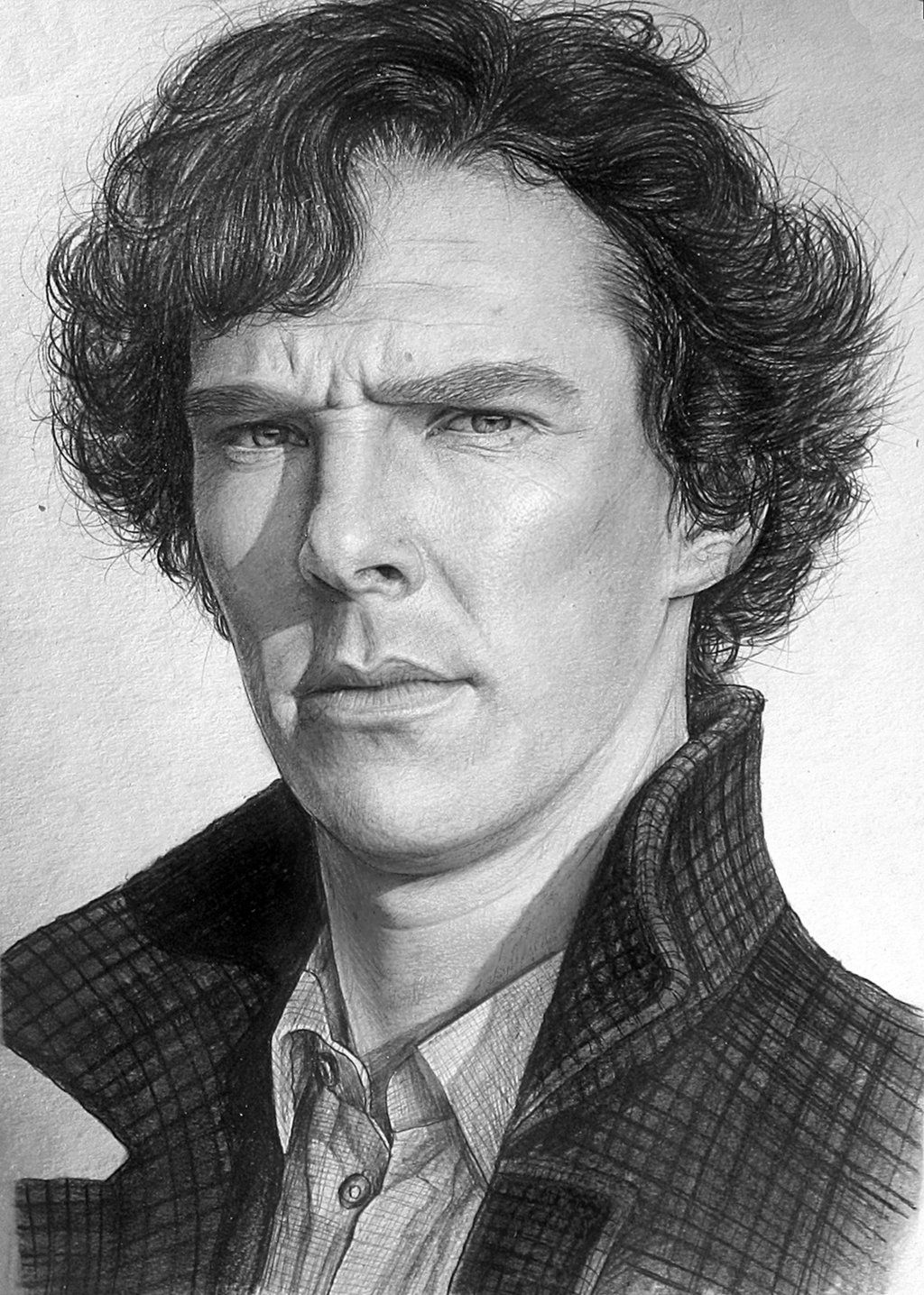 Benedict Cumberbatch Drawing Picture