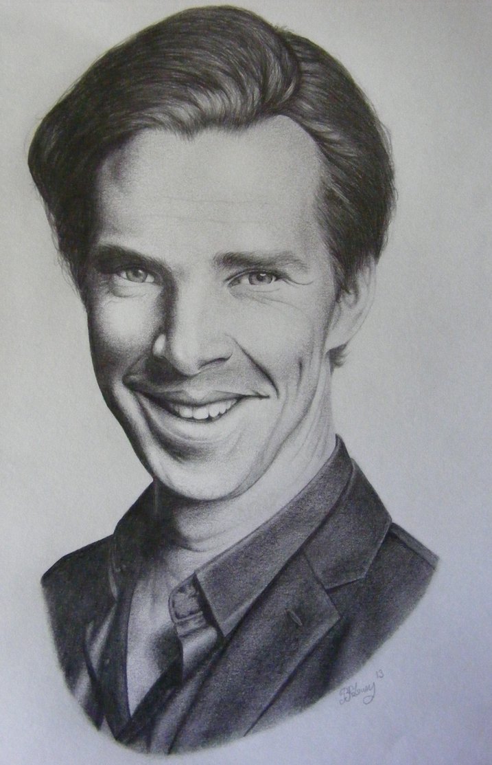 Benedict Cumberbatch Drawing Sketch