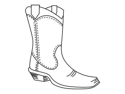 Boot Photo Drawing
