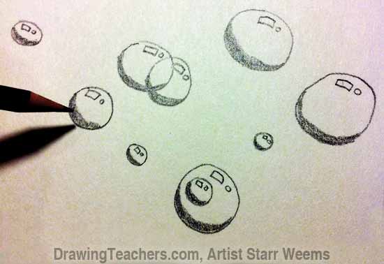 Bubble Drawing Realistic