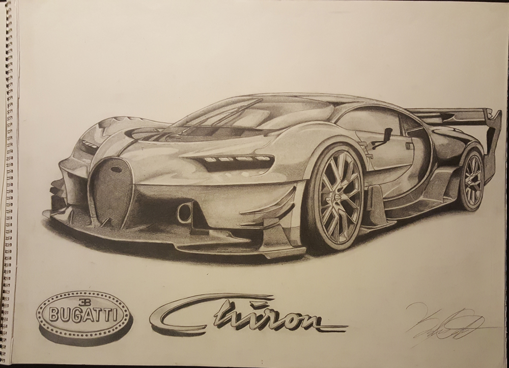 Bugatti Drawing Photo
