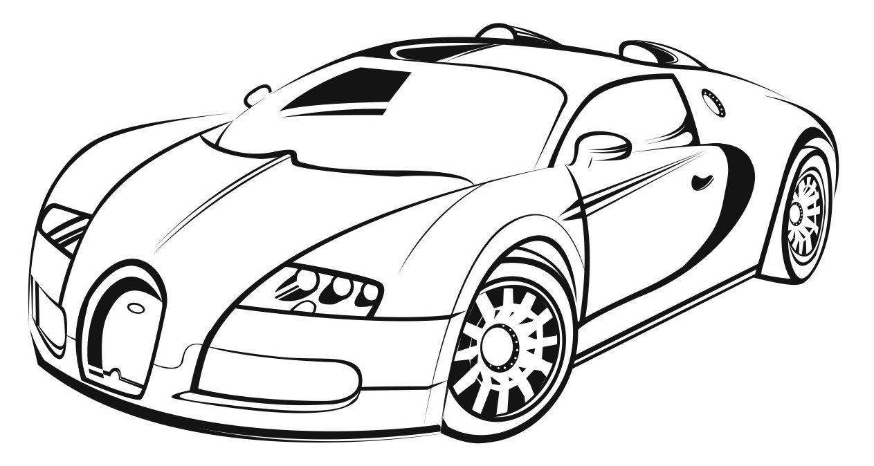 Bugatti Drawing Sketch
