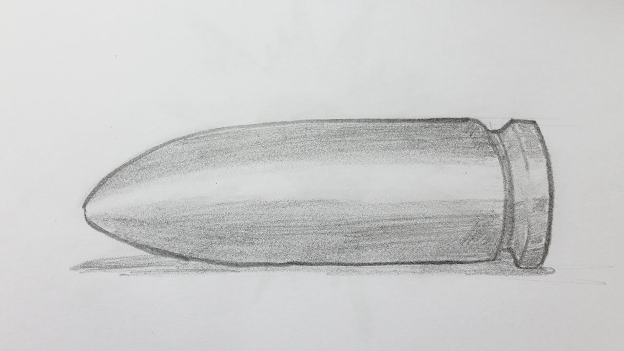 Bullet Pencil Sketch