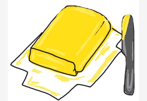 Butter Drawing Art