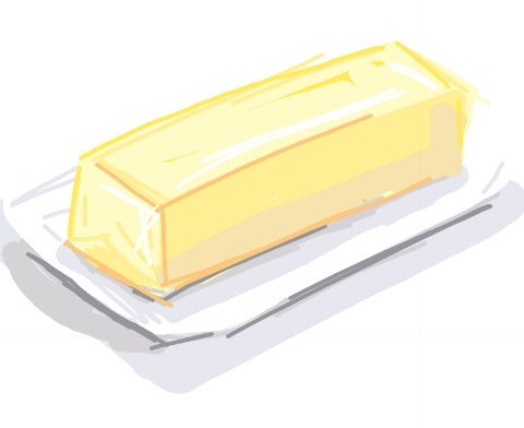 Butter Drawing Beautiful Image