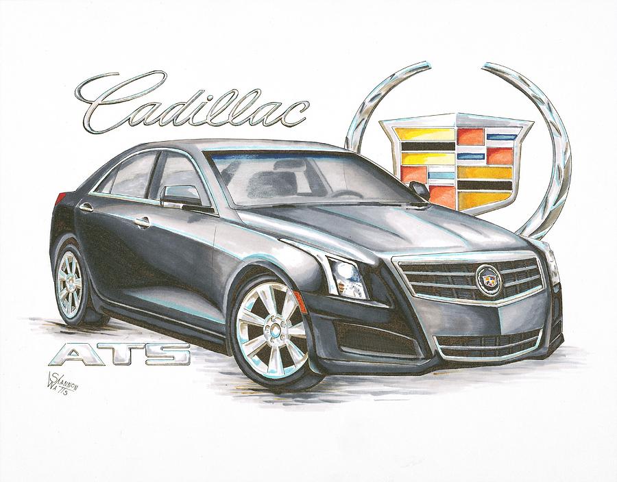 Cadillac Drawing Image