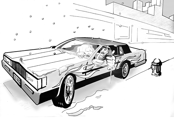 Cadillac Drawing Pic