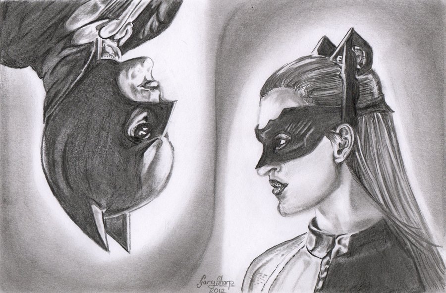 Catwoman Drawing Art