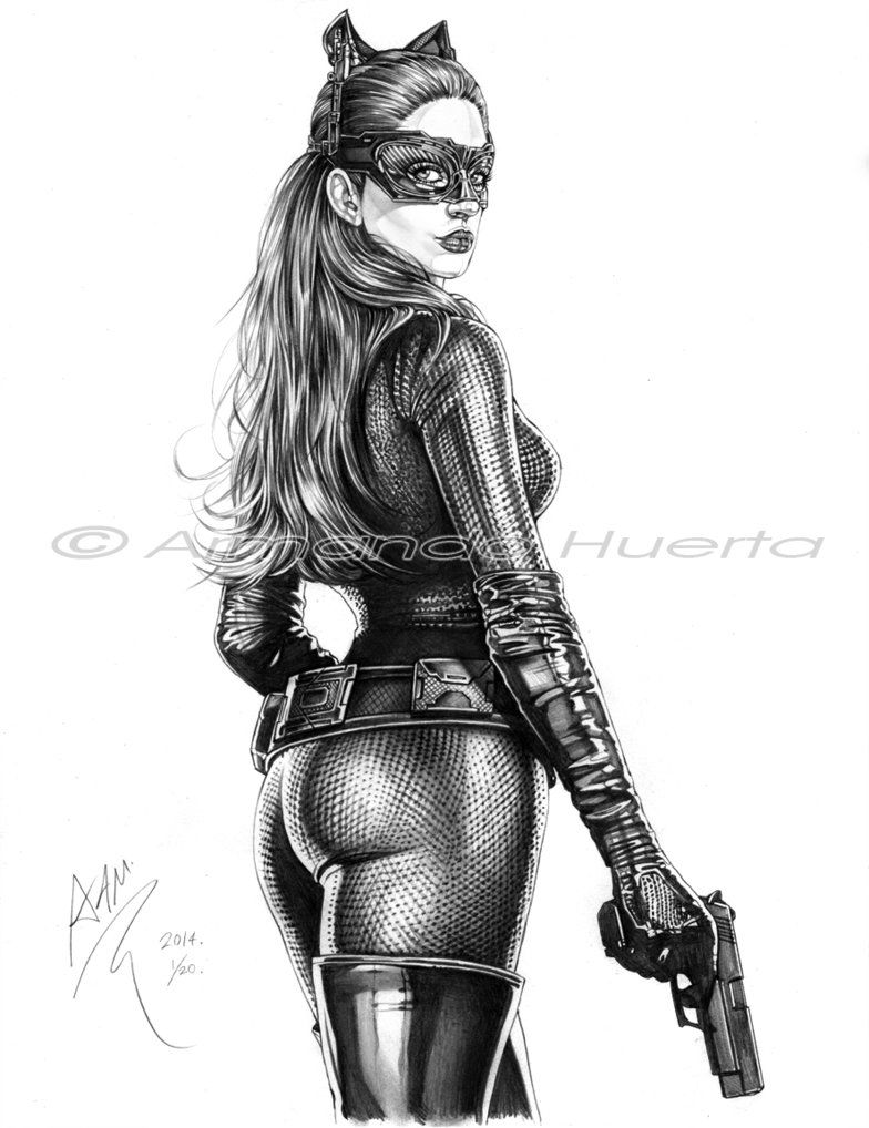 Catwoman Drawing Photo