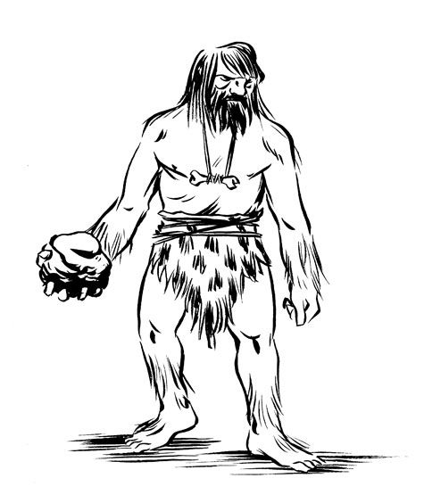 Caveman Drawing Image