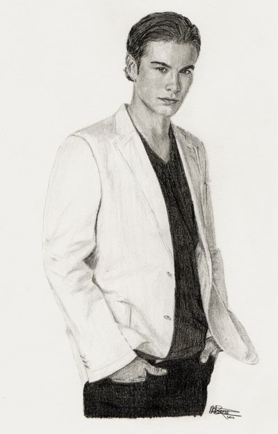 Chace Crawford Drawing Art