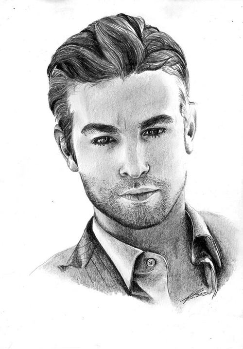 Chace Crawford Drawing Creative Art