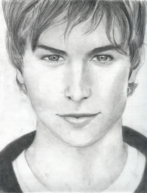 Chace Crawford Drawing Sketch
