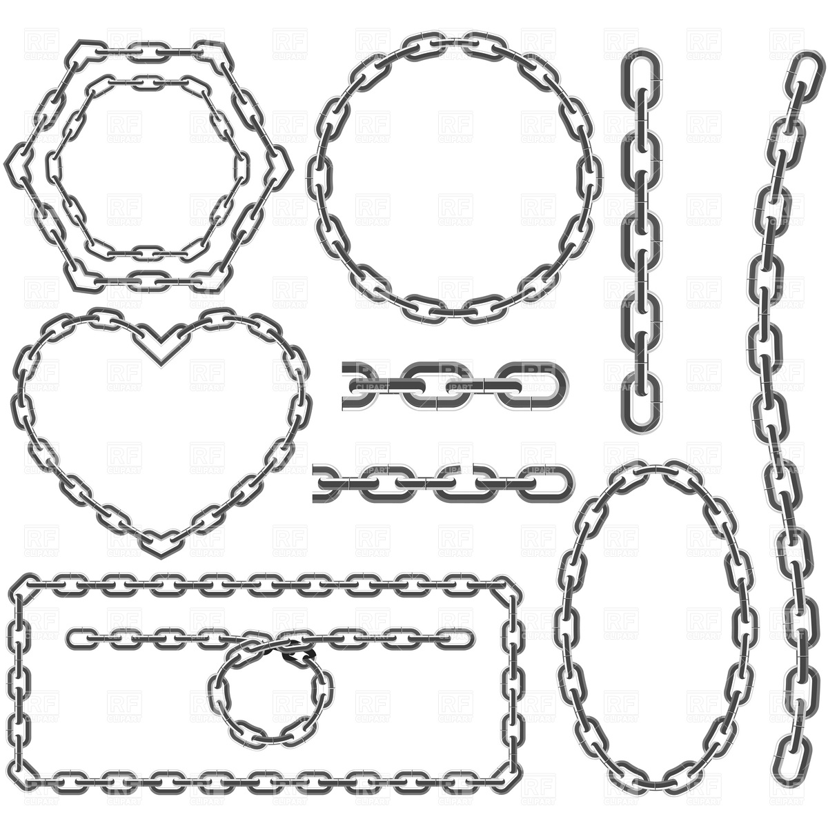 Chain Picture Drawing