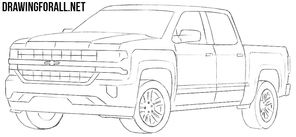 Chevrolet Drawing Art