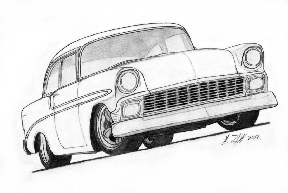 Chevrolet Drawing Image
