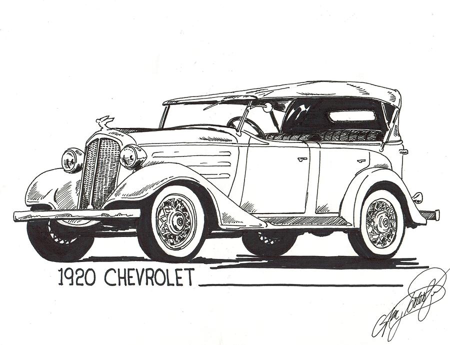 Chevrolet Drawing Pics