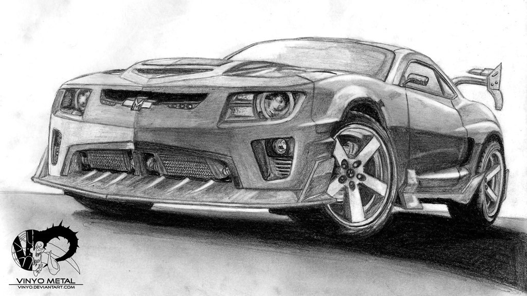 Chevrolet Drawing Realistic
