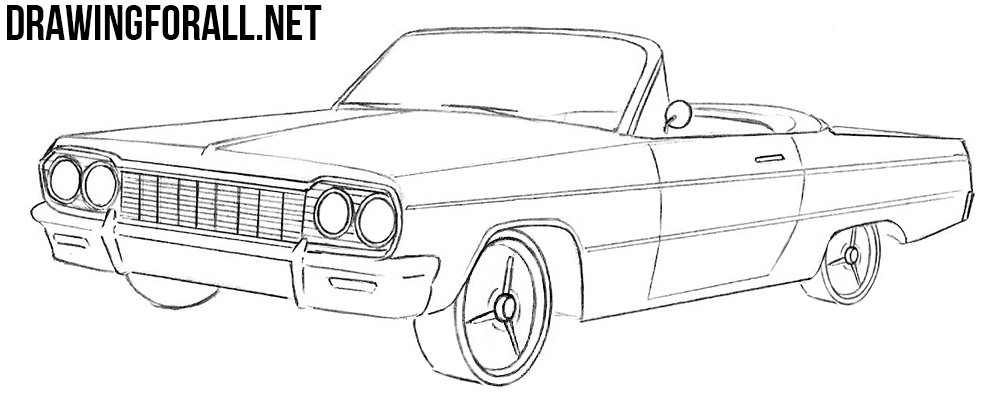 Chevrolet Drawing Sketch