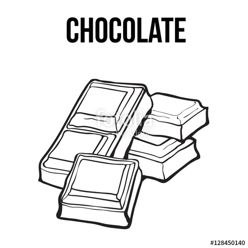 Chocolate Drawing Image