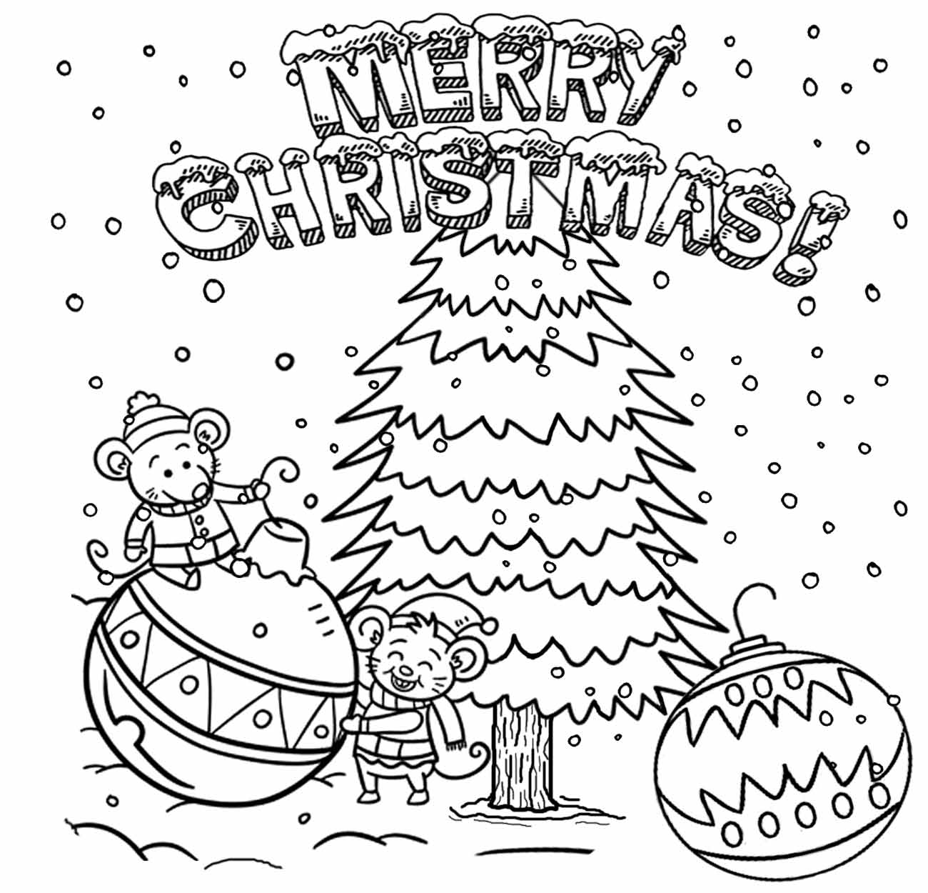 Christmas Drawing Picture