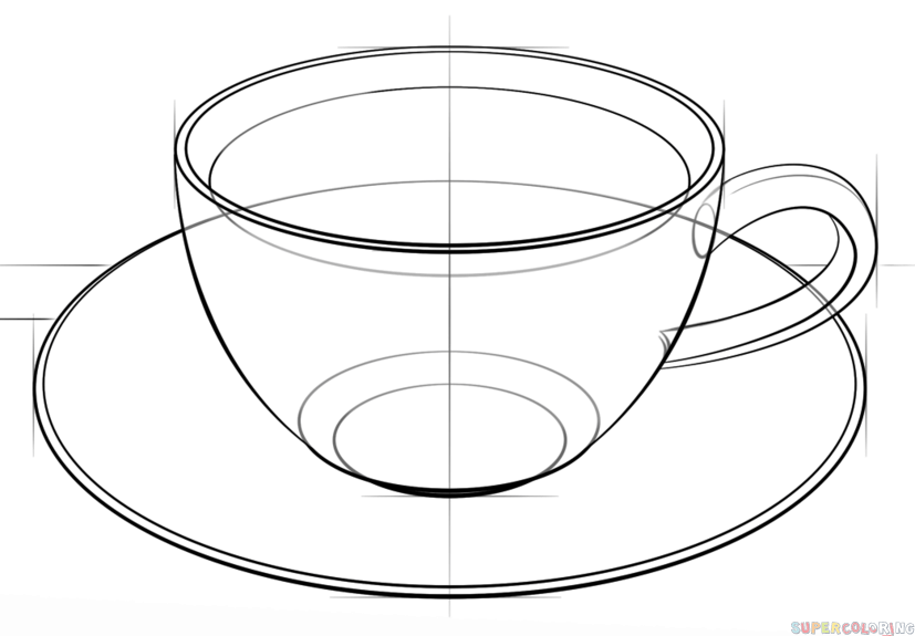 Coffee Mug Drawing Photo