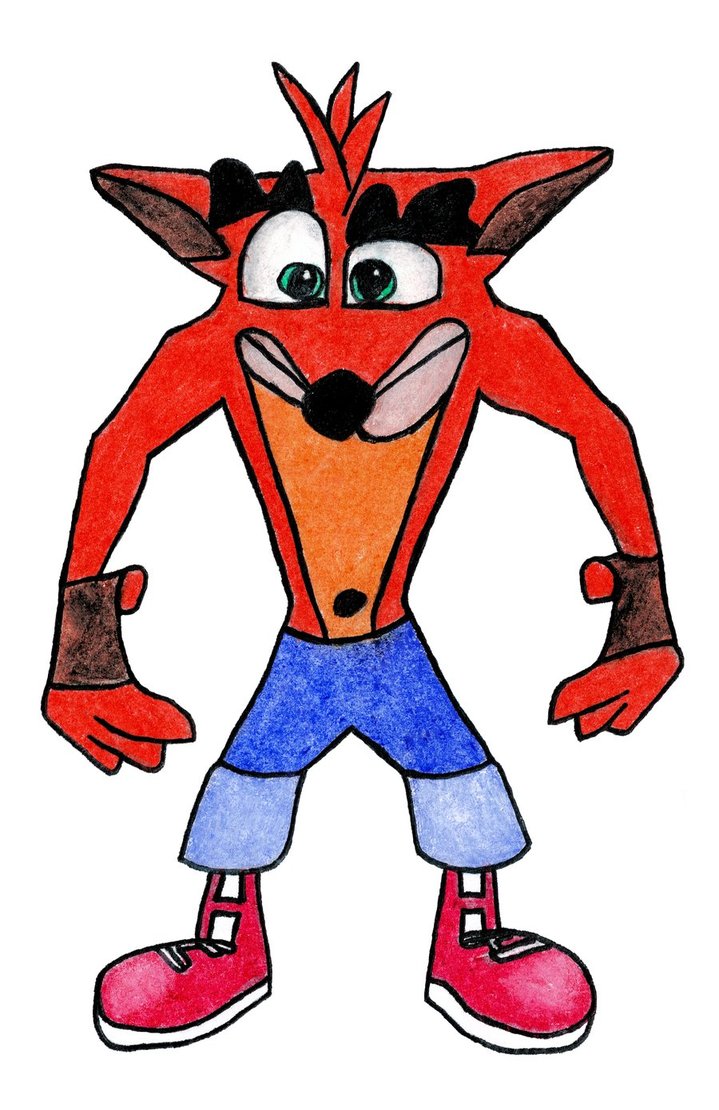 Crash Bandicoot Drawing Creative Art