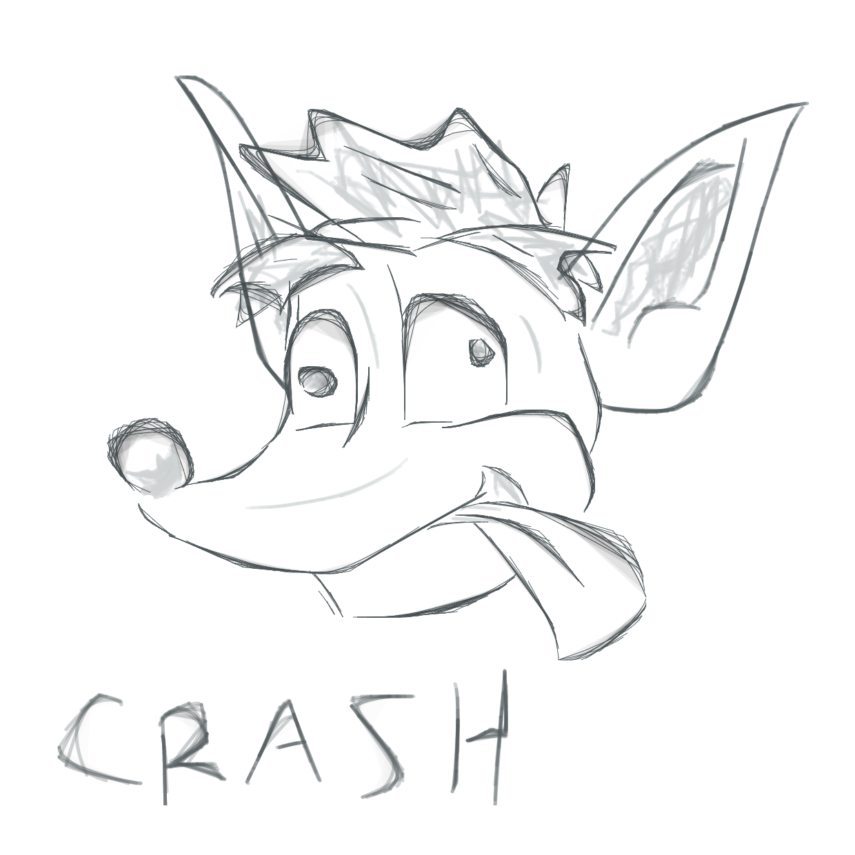 Crash Bandicoot - Drawing Skill