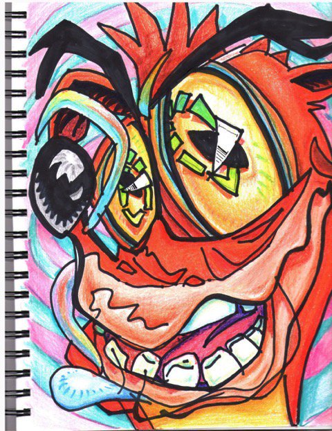 Crash Bandicoot Drawing Pic
