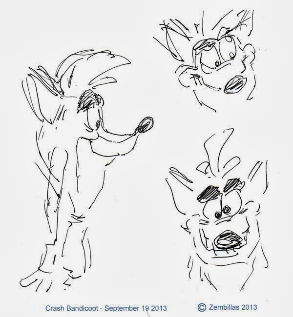 Crash Bandicoot Drawing Realistic