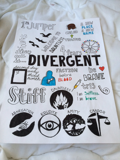 Divergent Drawing Photos