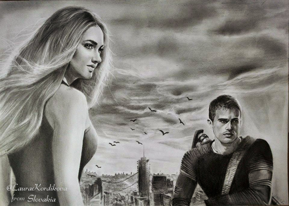 Divergent Drawing Realistic