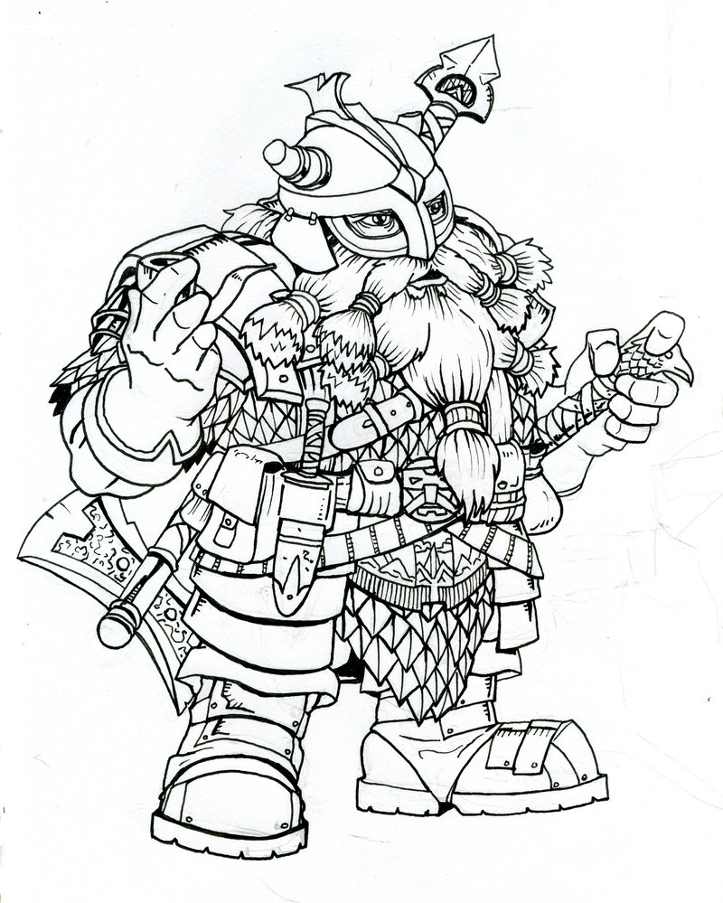 Dwarf Drawing Images