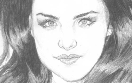 Elizabeth Gillies Drawing Amazing