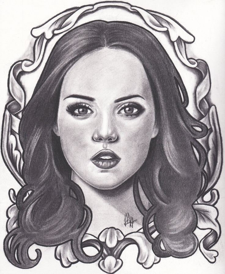 Elizabeth Gillies Drawing