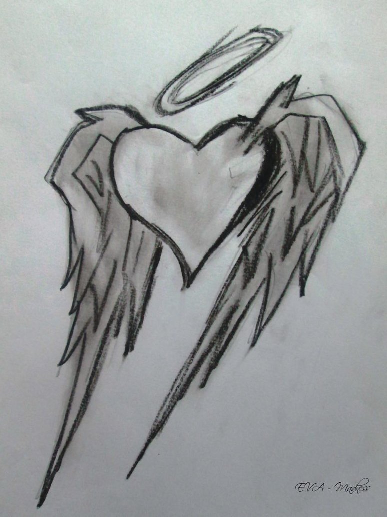 Emo Heart Drawing Amazing