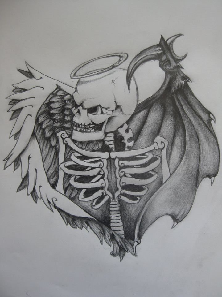Evil Tattoo Drawing Photo