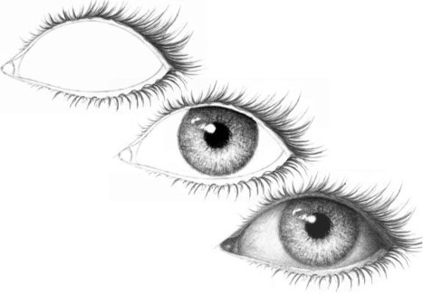 Eyelashes Drawing Pics
